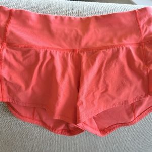 2 Lululemon 00 shorts